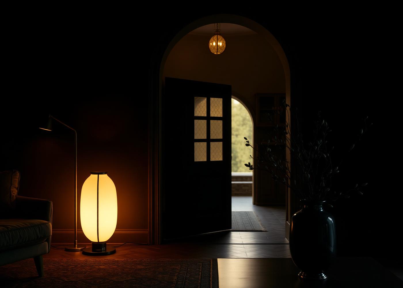 Lighting a Room After Dark